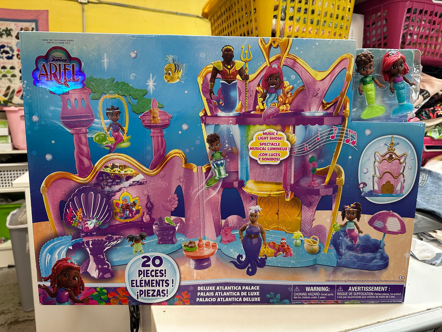 New Disney Junior Ariel Deluxe Atlantica Palace