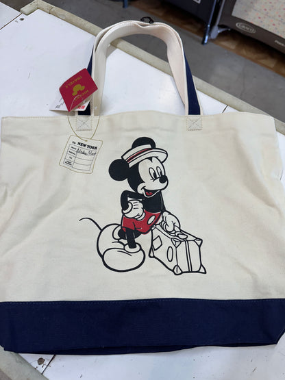 New Uniqlo Mickey Travels Tote Bag