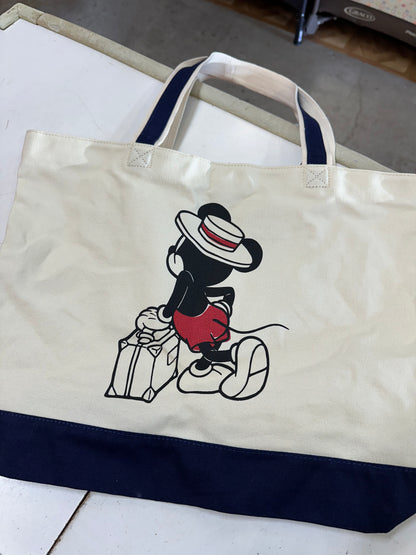 New Uniqlo Mickey Travels Tote Bag