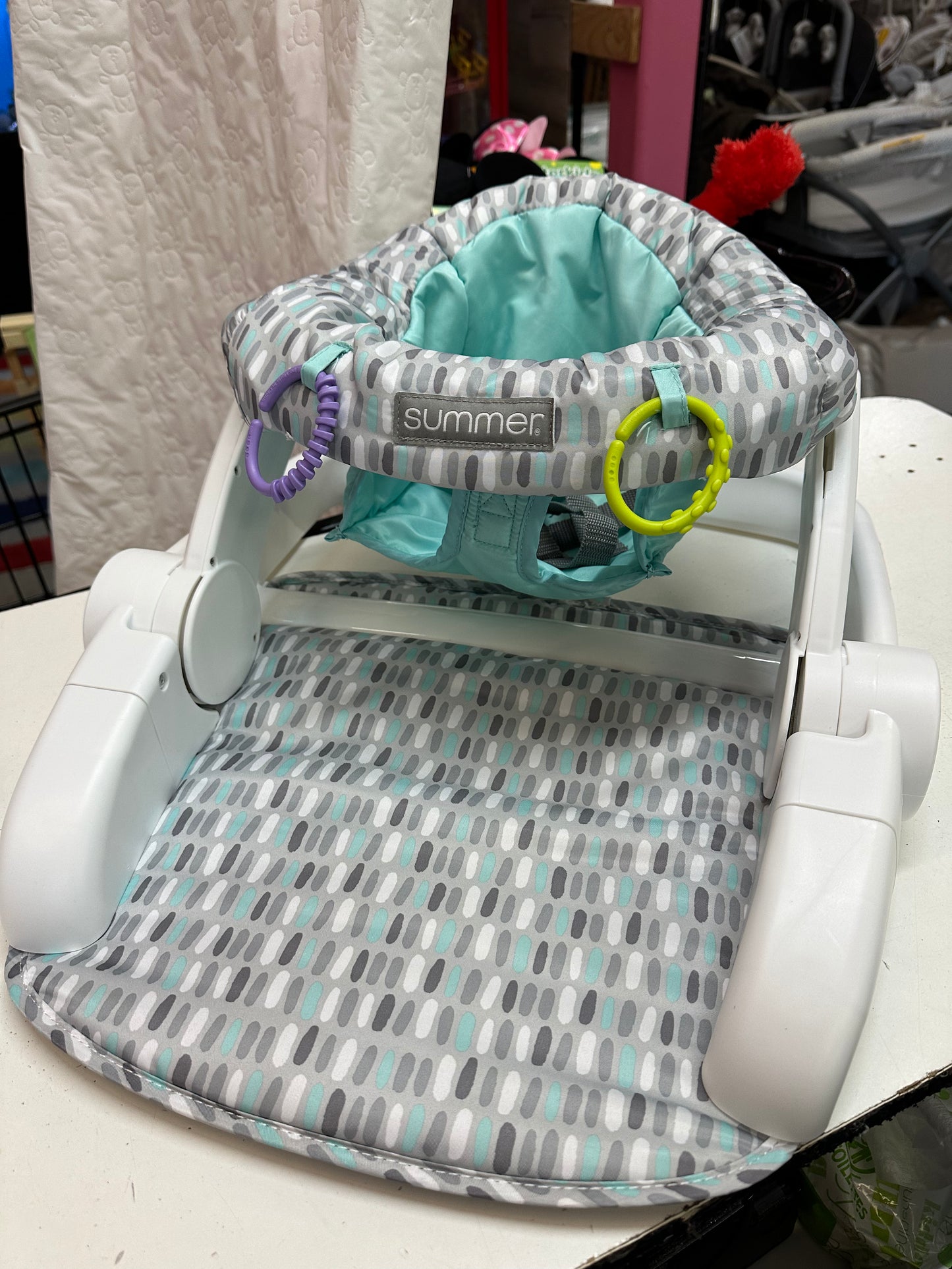 Summer 2-in-1 Seat, Grey/Teal