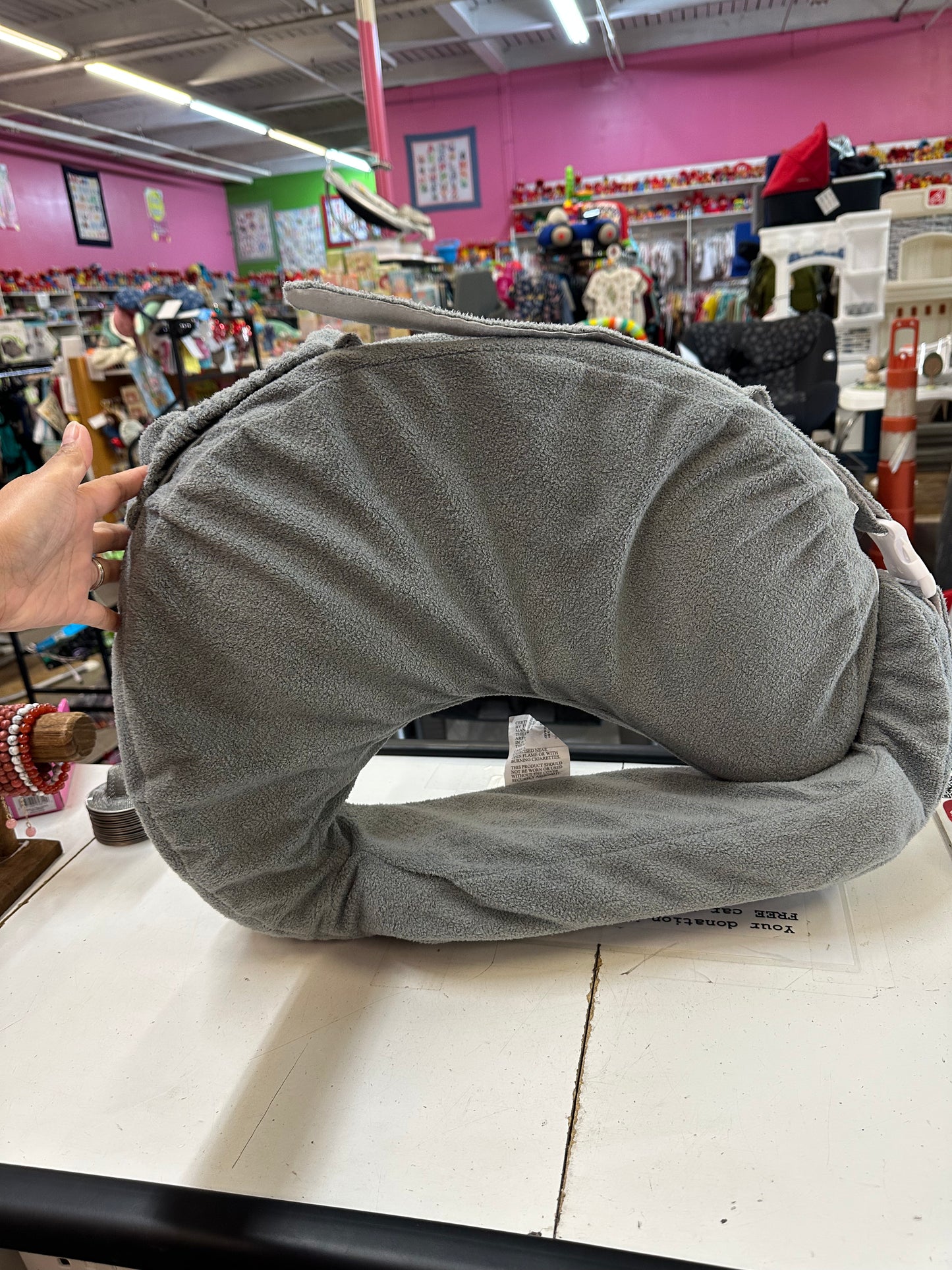 My Brest Friend Nursing Pillow, Grey