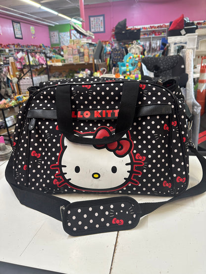 Hello Kitty Duffle Bag, Polka Dots