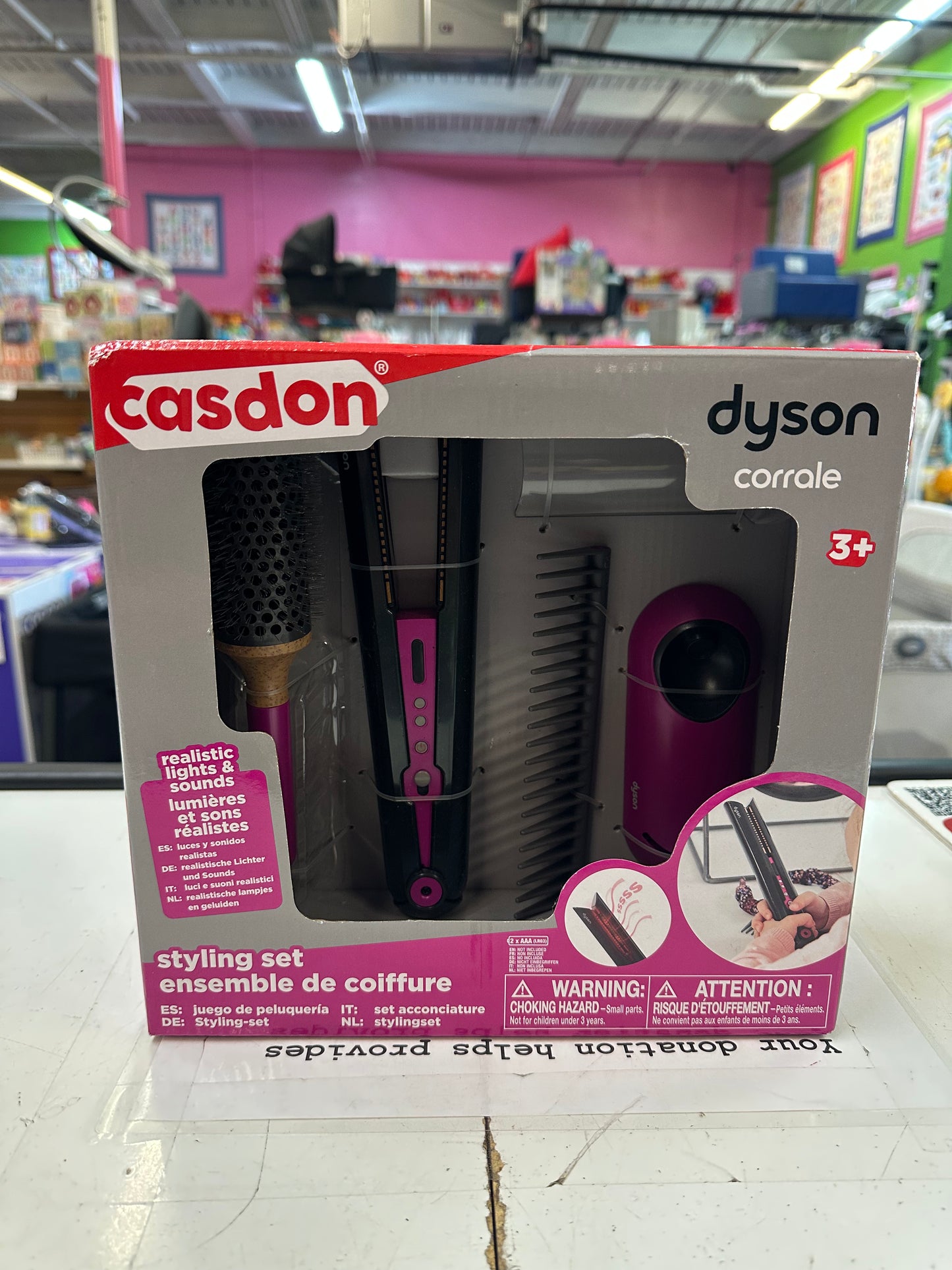 New Toy Dyson Styling Set