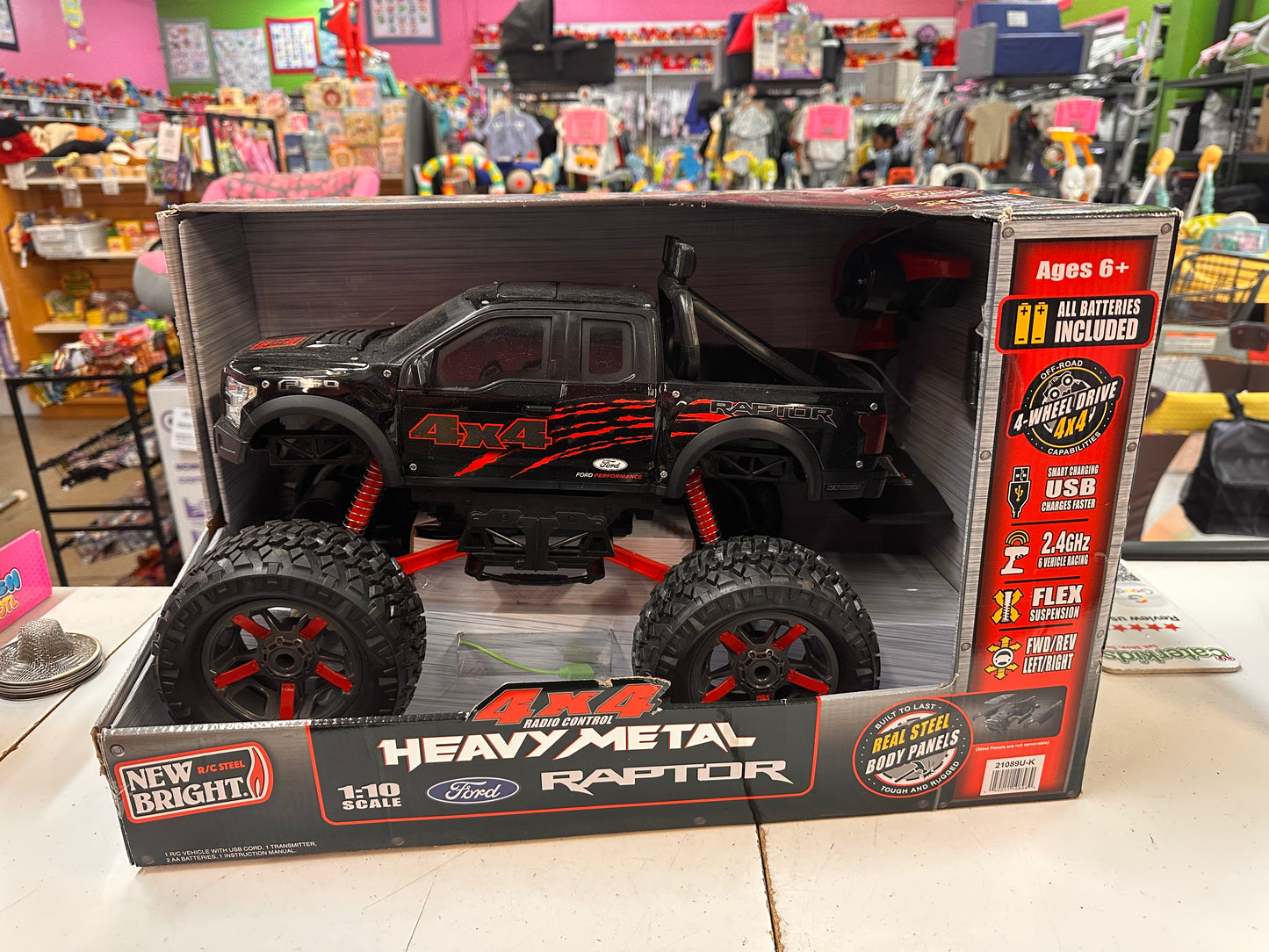 New Bright Heavy Metal For Raptor