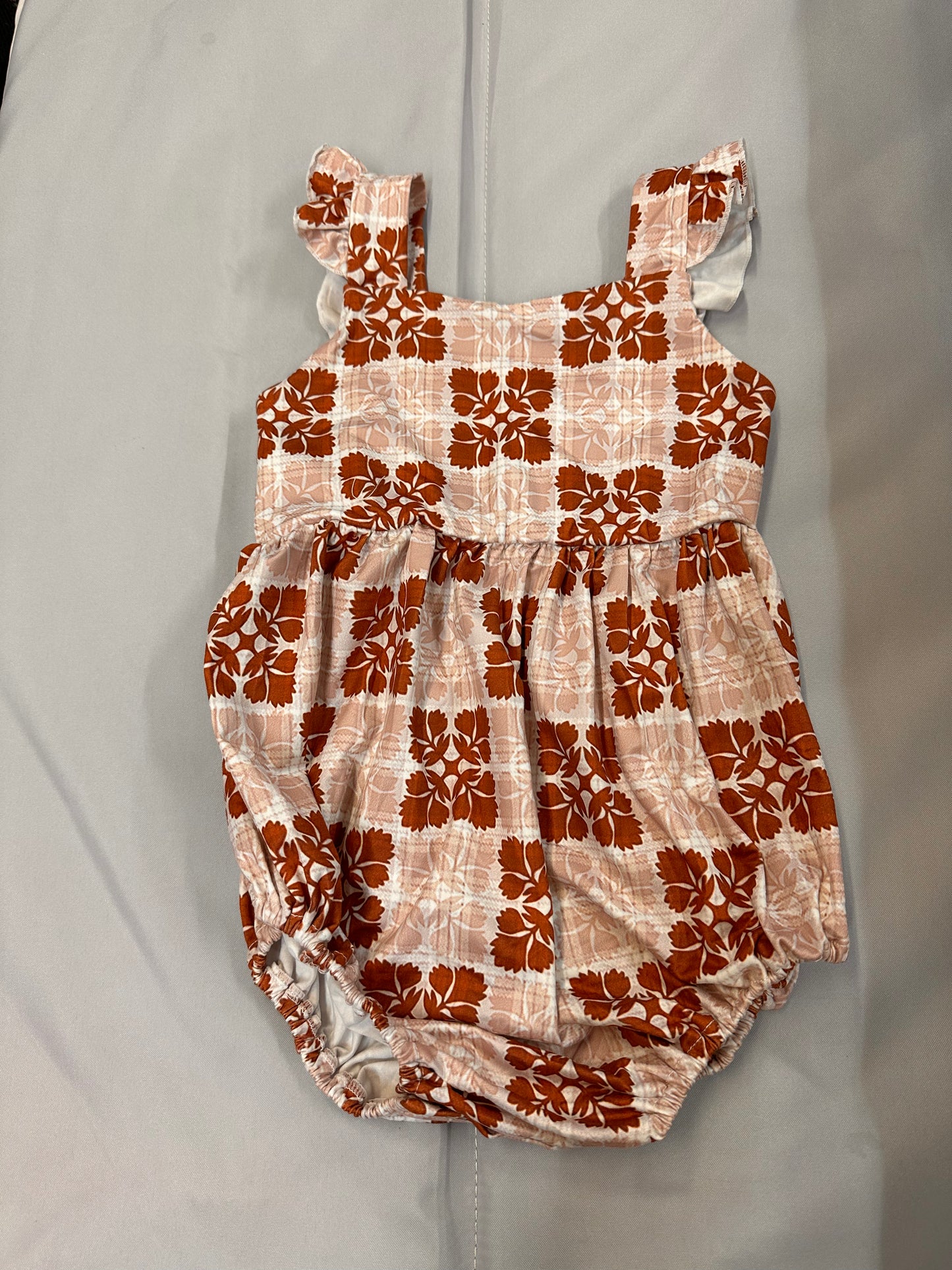 Quilt Bubble Romper