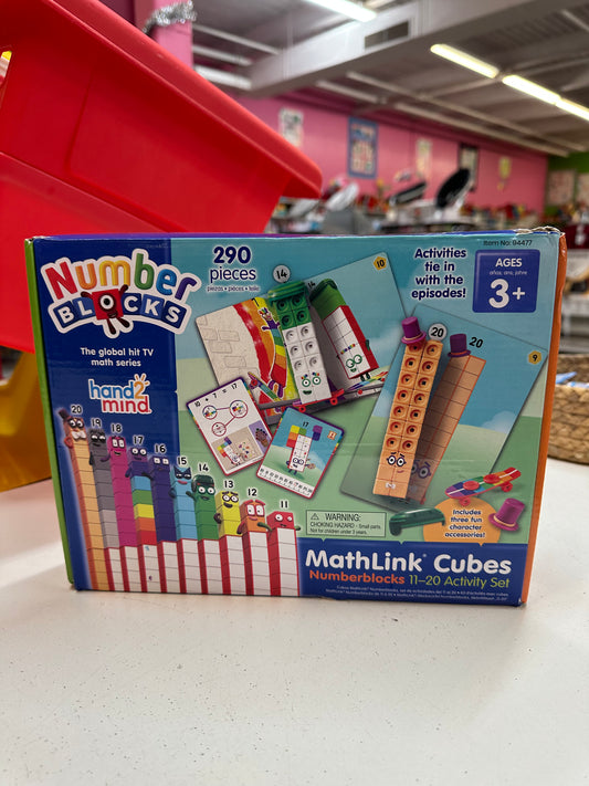 Number Blocks Mathlink Cubes