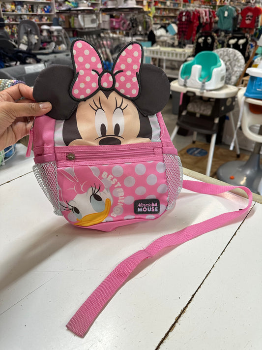 Minnie Mouse Mini Kids Backpack W/Harness
