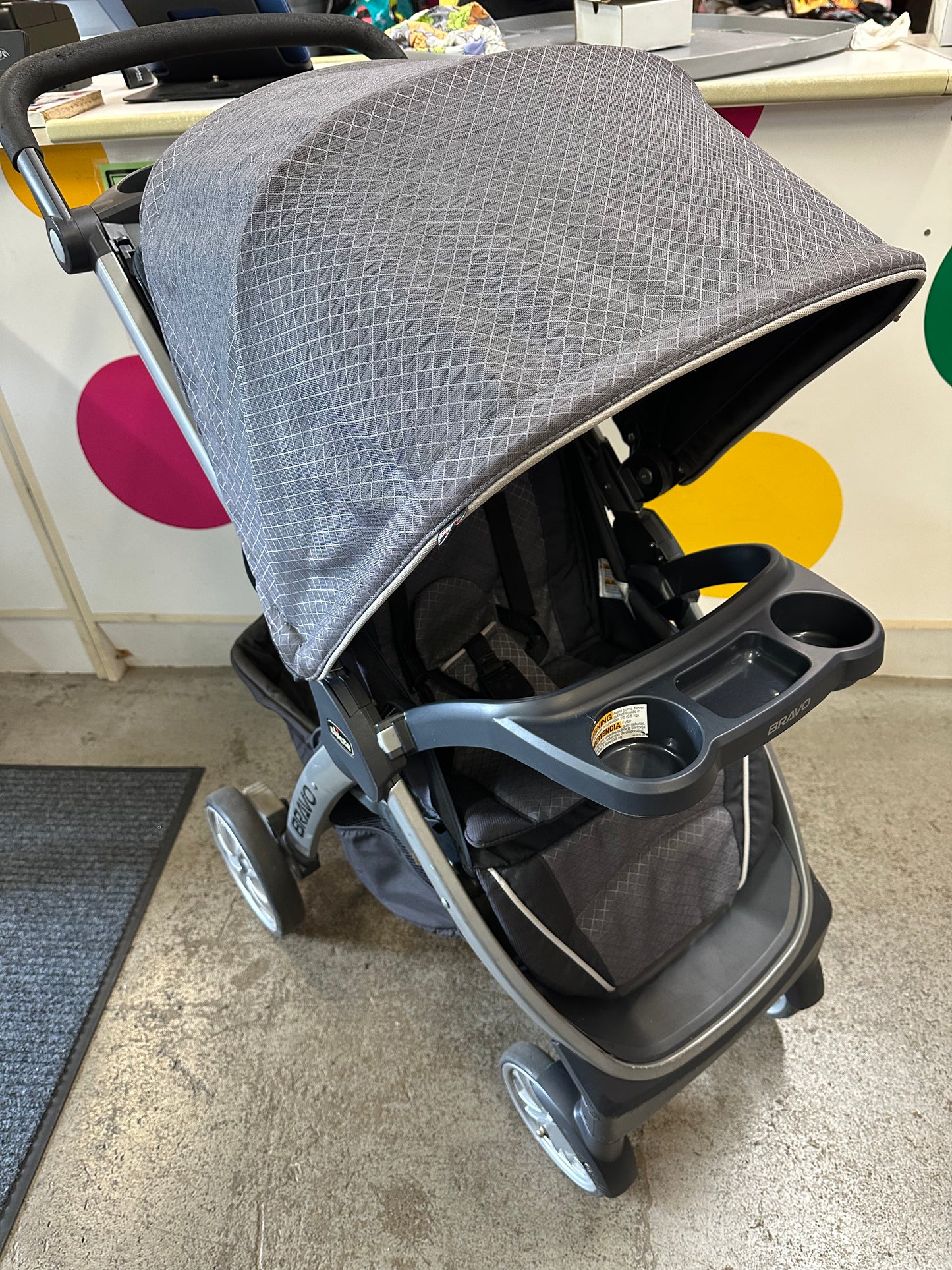 Chicco Bravo Stroller, Grey
