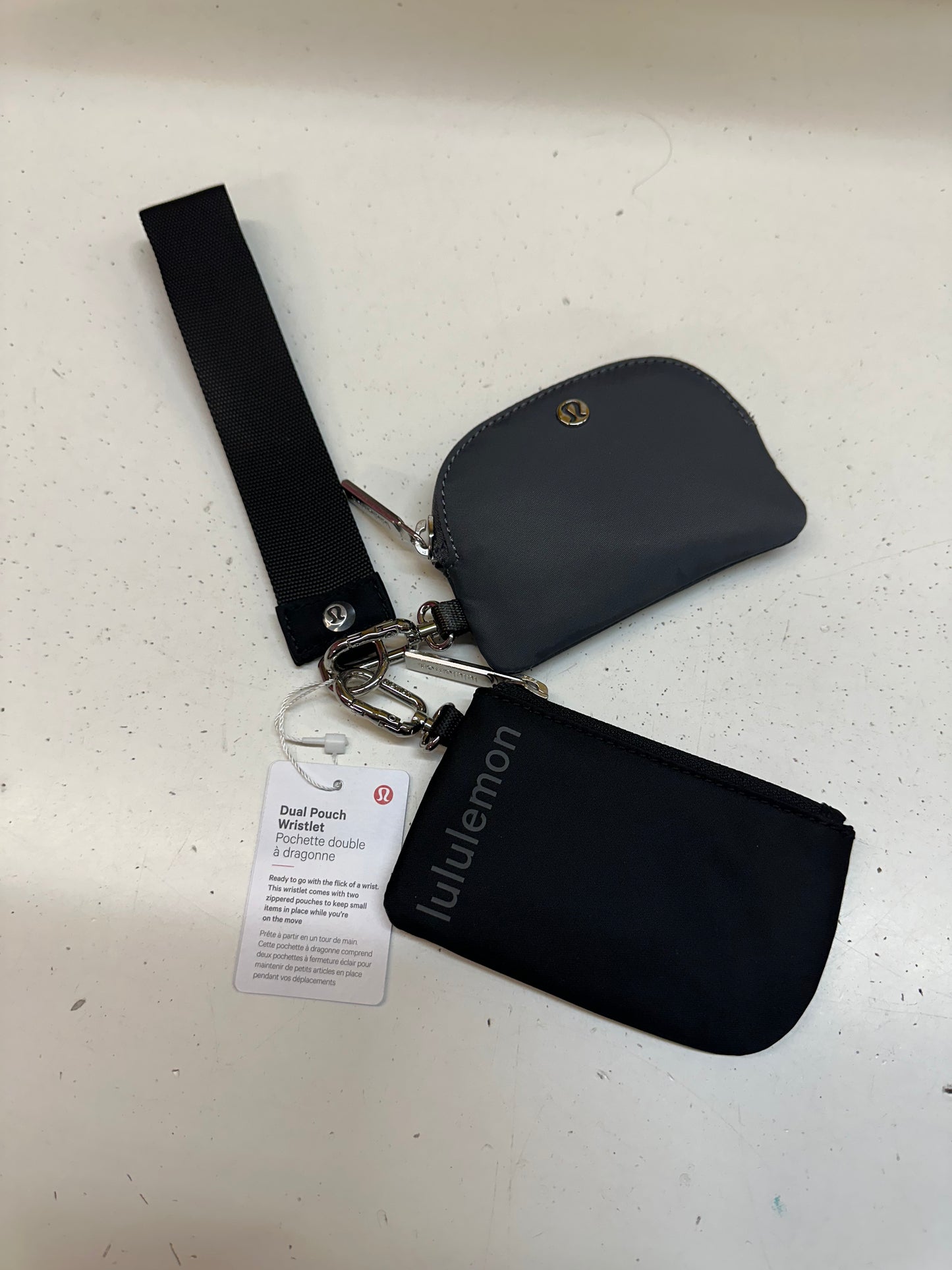 New Lululemon Dual Pouch Wristlet