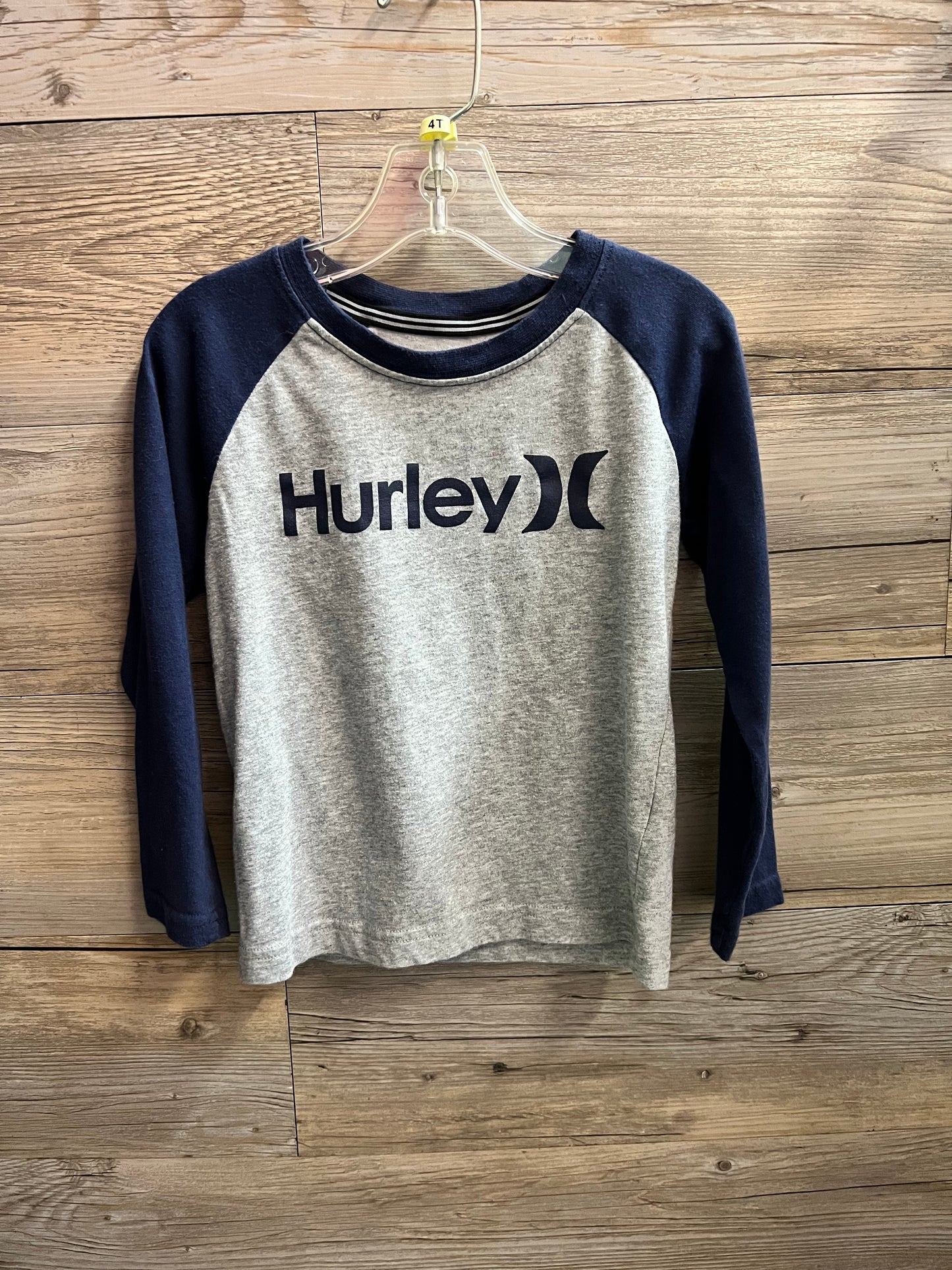 Hurley Long Sleeve, Size 4T