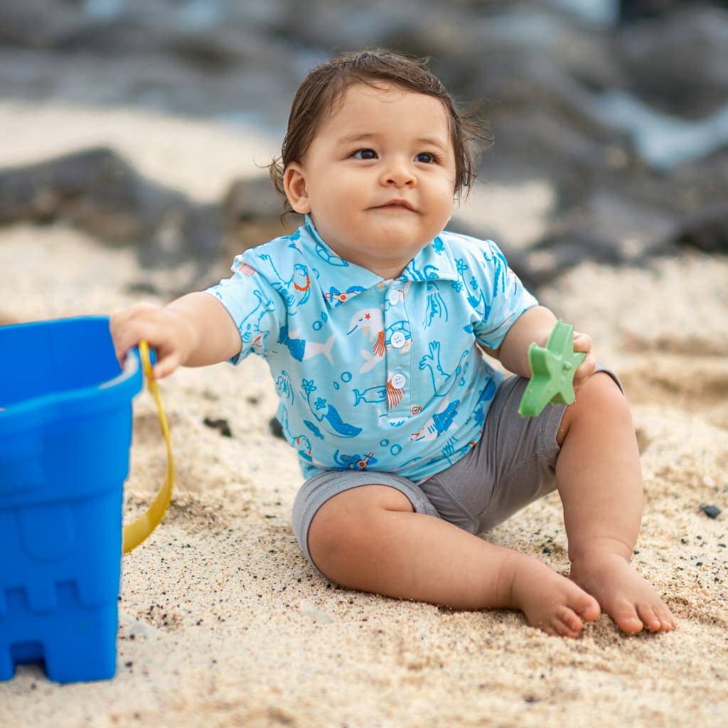 Reef Rascals Bamboo Polo Shirt: 3T