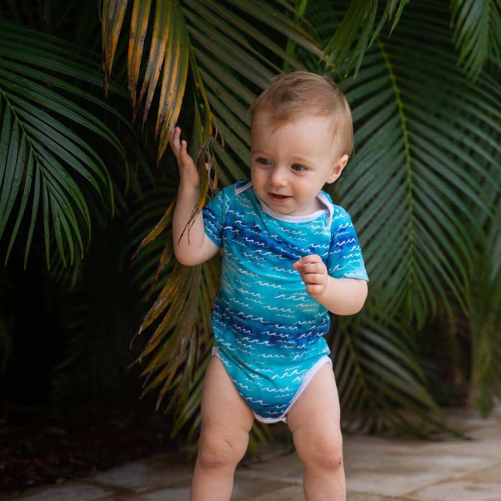 Nalu Baby Bamboo Onesie: 6-12M