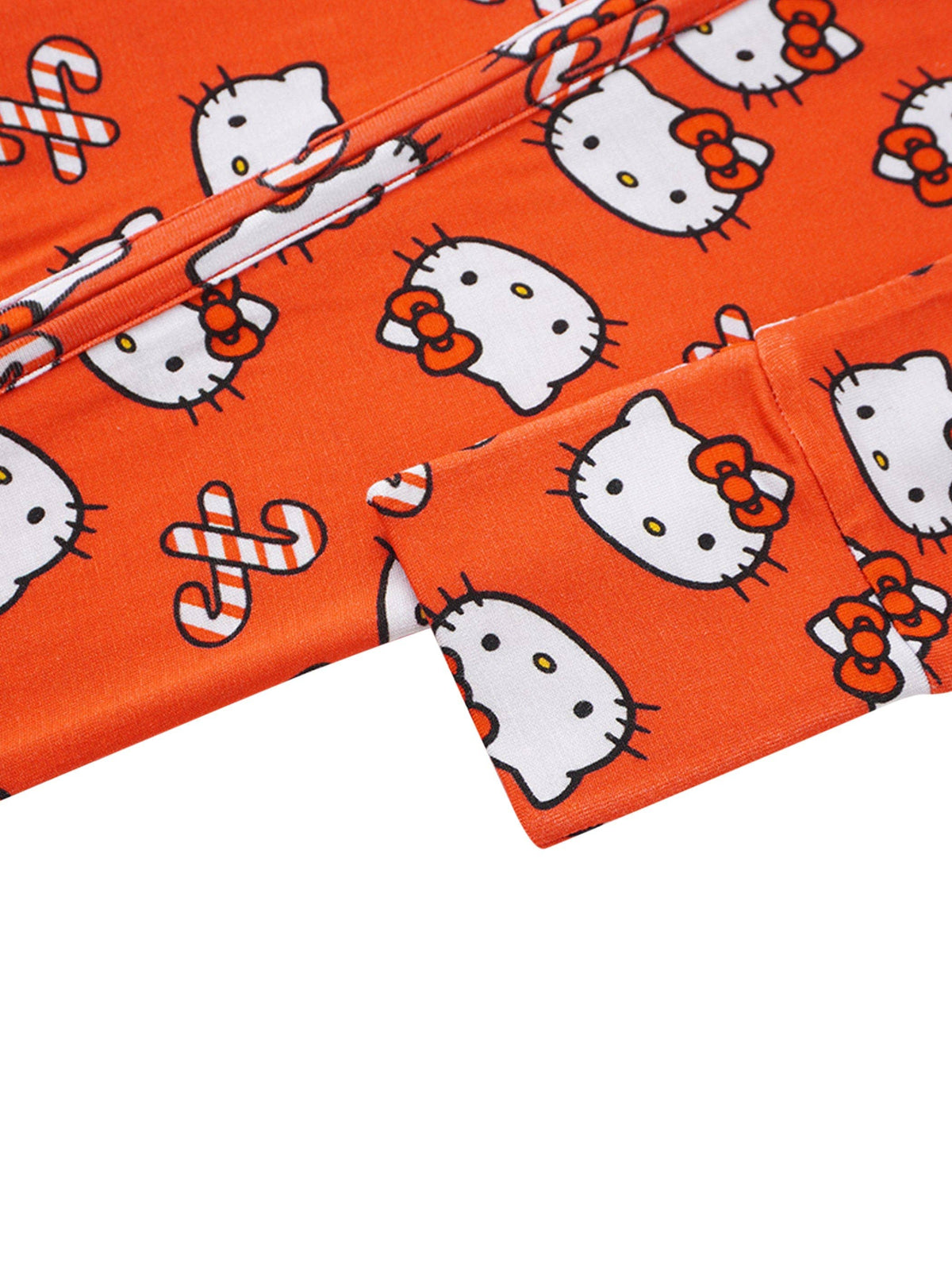 PoshTOT Sanrio Hello Kitty Red Bamboo Baby Convertible Zippy Romper: 12-18M
