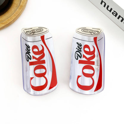 Diet Coke Bottle Hair Claw Clip, Fun Acetate Hair Accessory: Coke