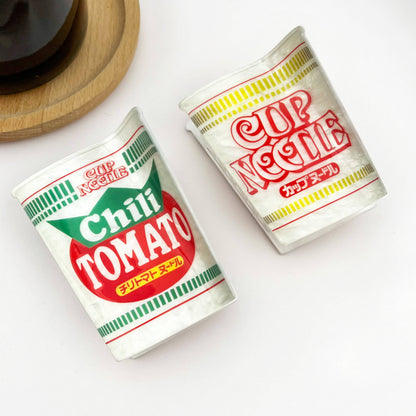 Japanese Cup Noodle Hair Claw Clip, Cute Food Hair Clip: A