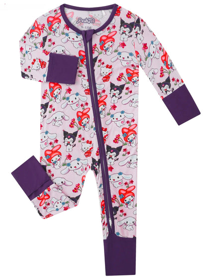 75% Off  PoshTOT Sanrio My Melody Bamboo Baby Convertible Zippy Romper: 18-24M