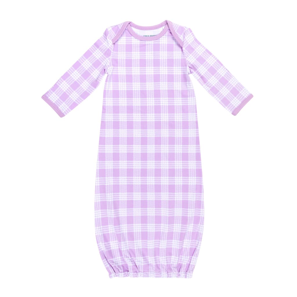 Poni Palaka Bamboo Layette Gown: 0-3M
