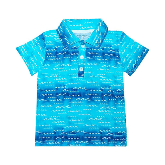 Nalu Bamboo Polo Shirt: 2T