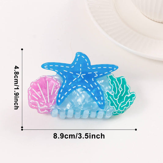 Starfish Claw Clip