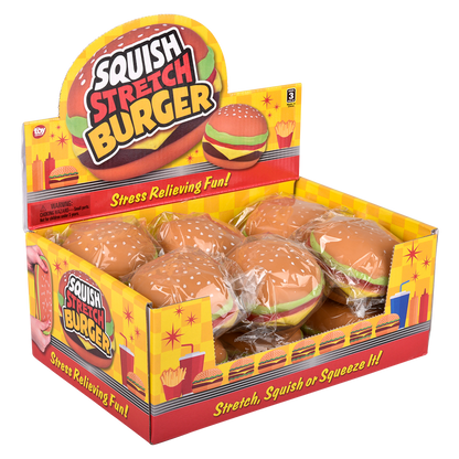 SQUISH AND STRETCH HAMBURGER