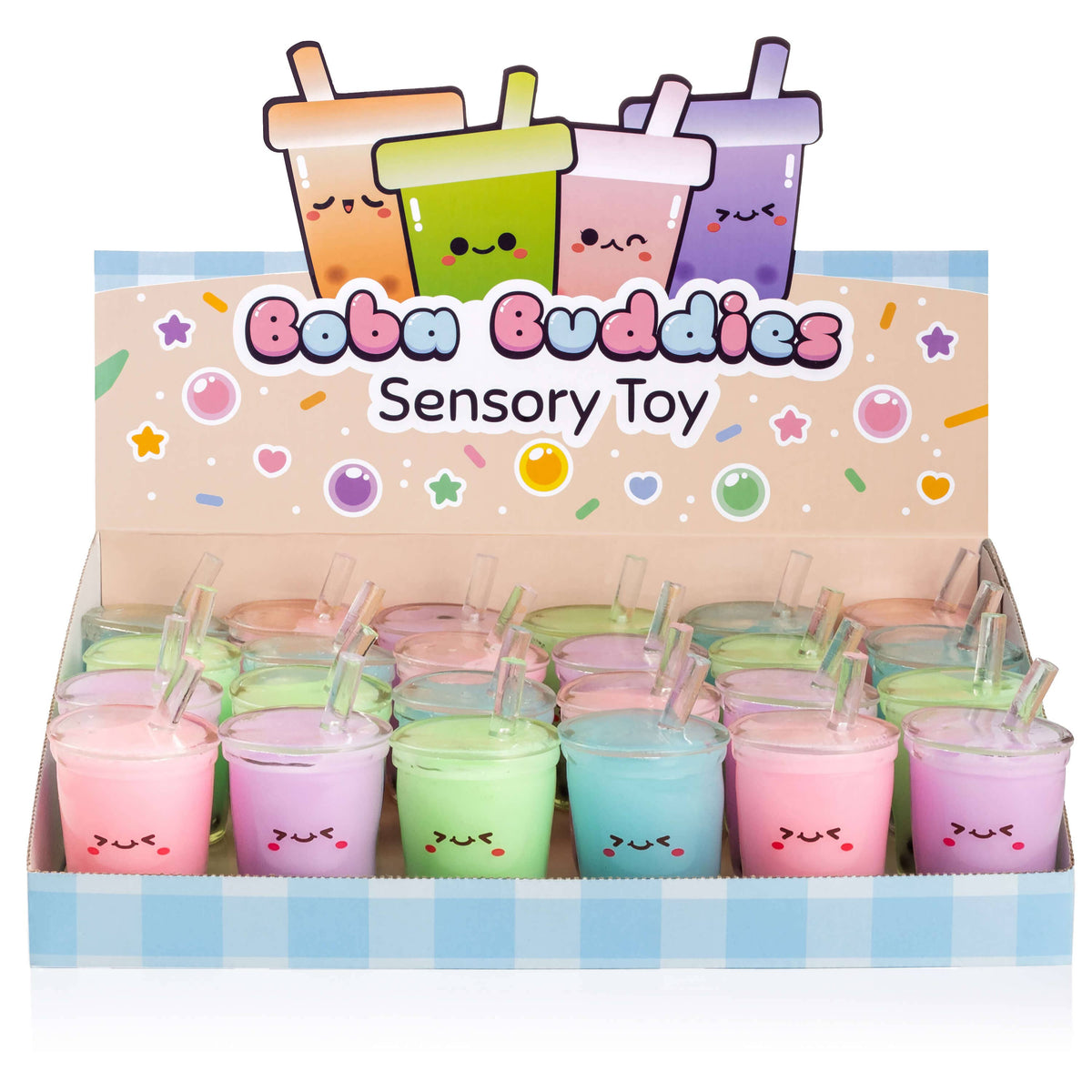 Boba Buddies Squishy - Pink