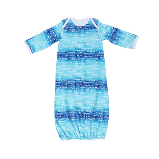 Nalu Bamboo Layette Gown: 3-6M