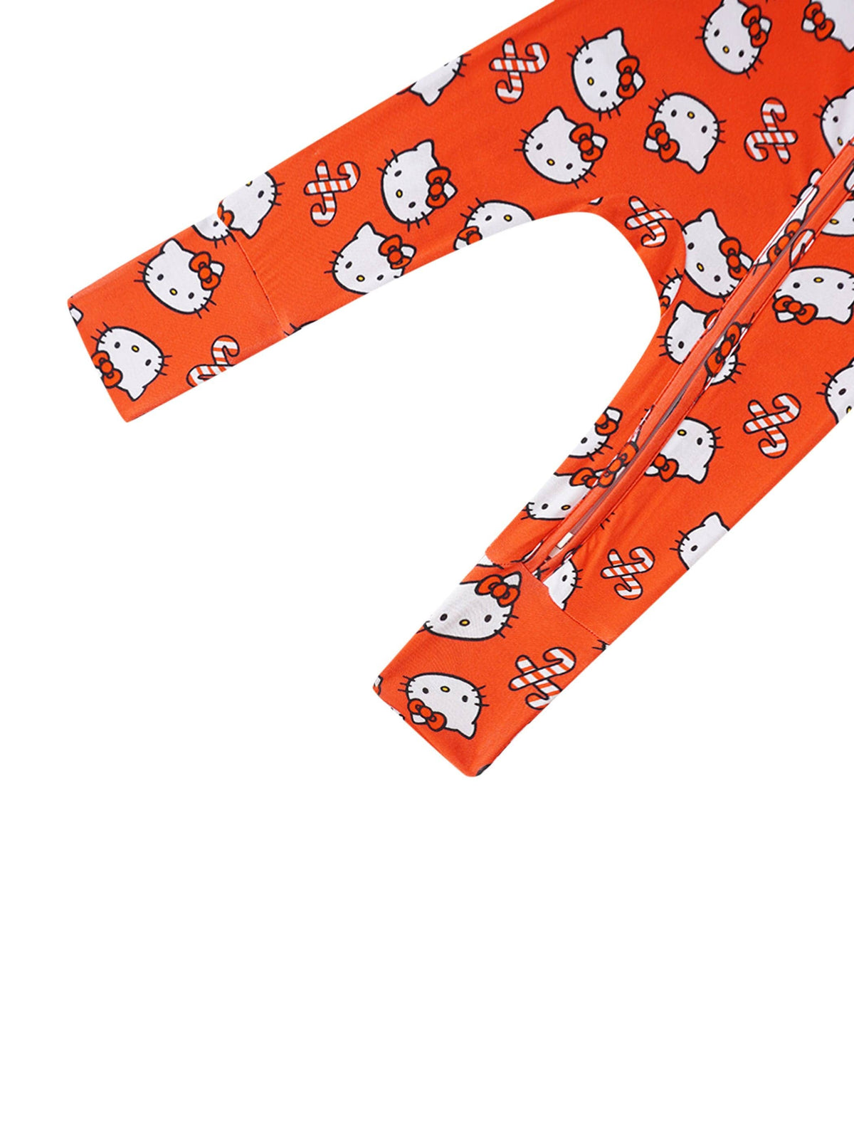 PoshTOT Sanrio Hello Kitty Red Bamboo Baby Convertible Zippy Romper: 3-6M