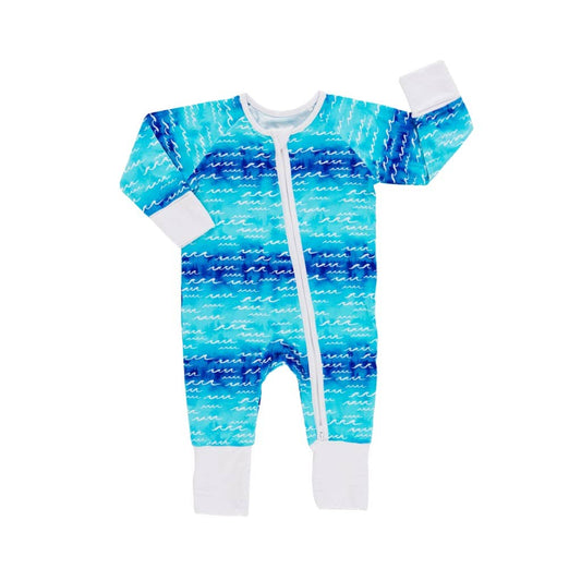 Nalu Bamboo Coverall: 3-6M