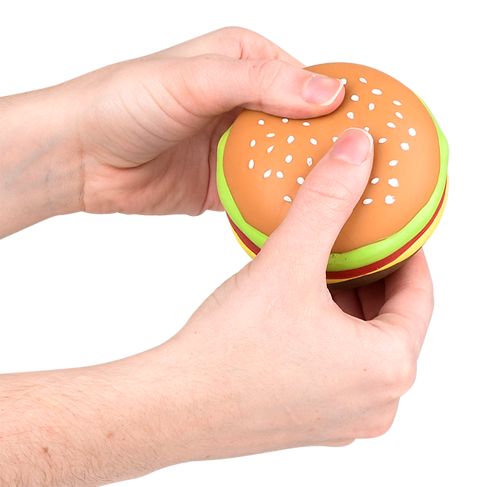 SQUISH AND STRETCH HAMBURGER