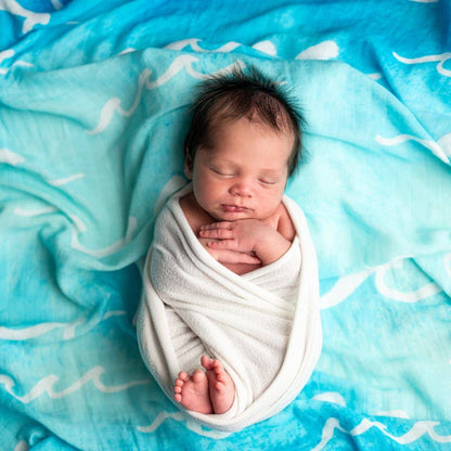 Nalu Muslin Baby Swaddle Blanket