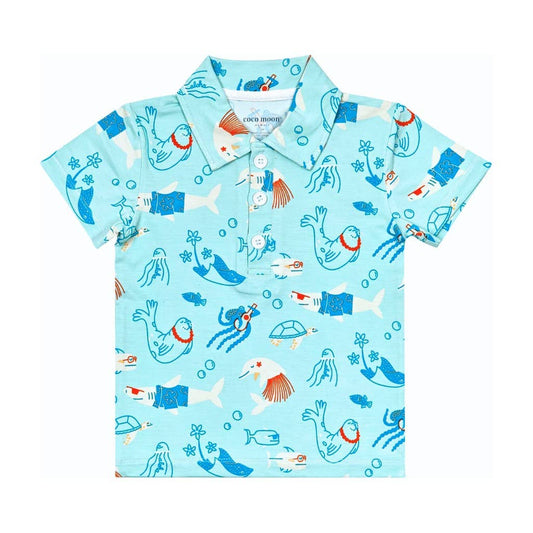 Reef Rascals Bamboo Polo Shirt: 2T