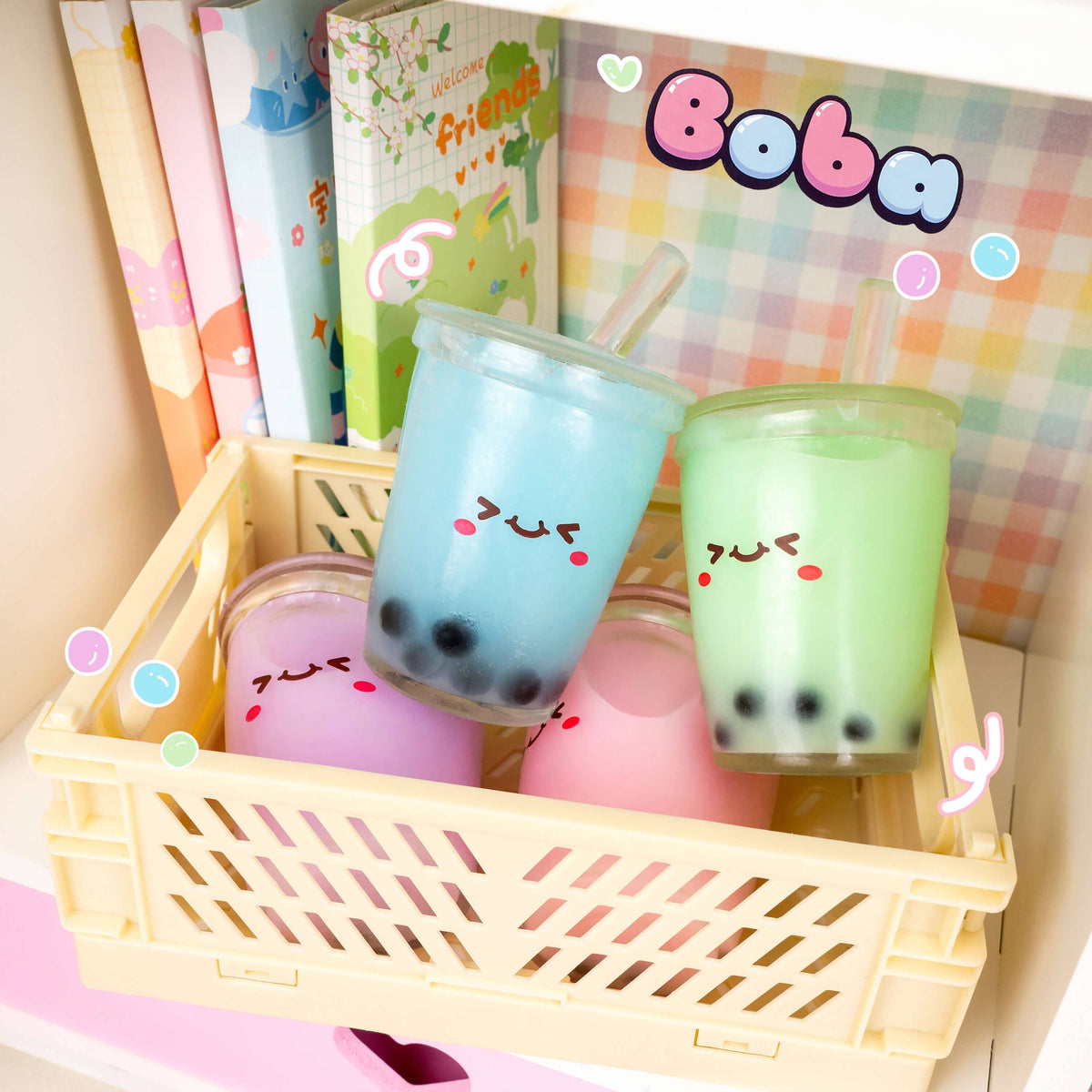 Boba Buddies Squishy - Pink