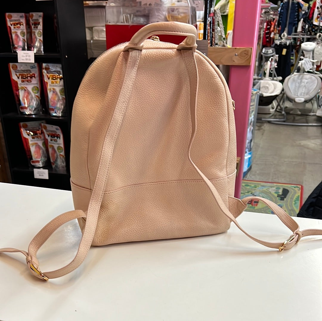 Tory burch leather sales backpack