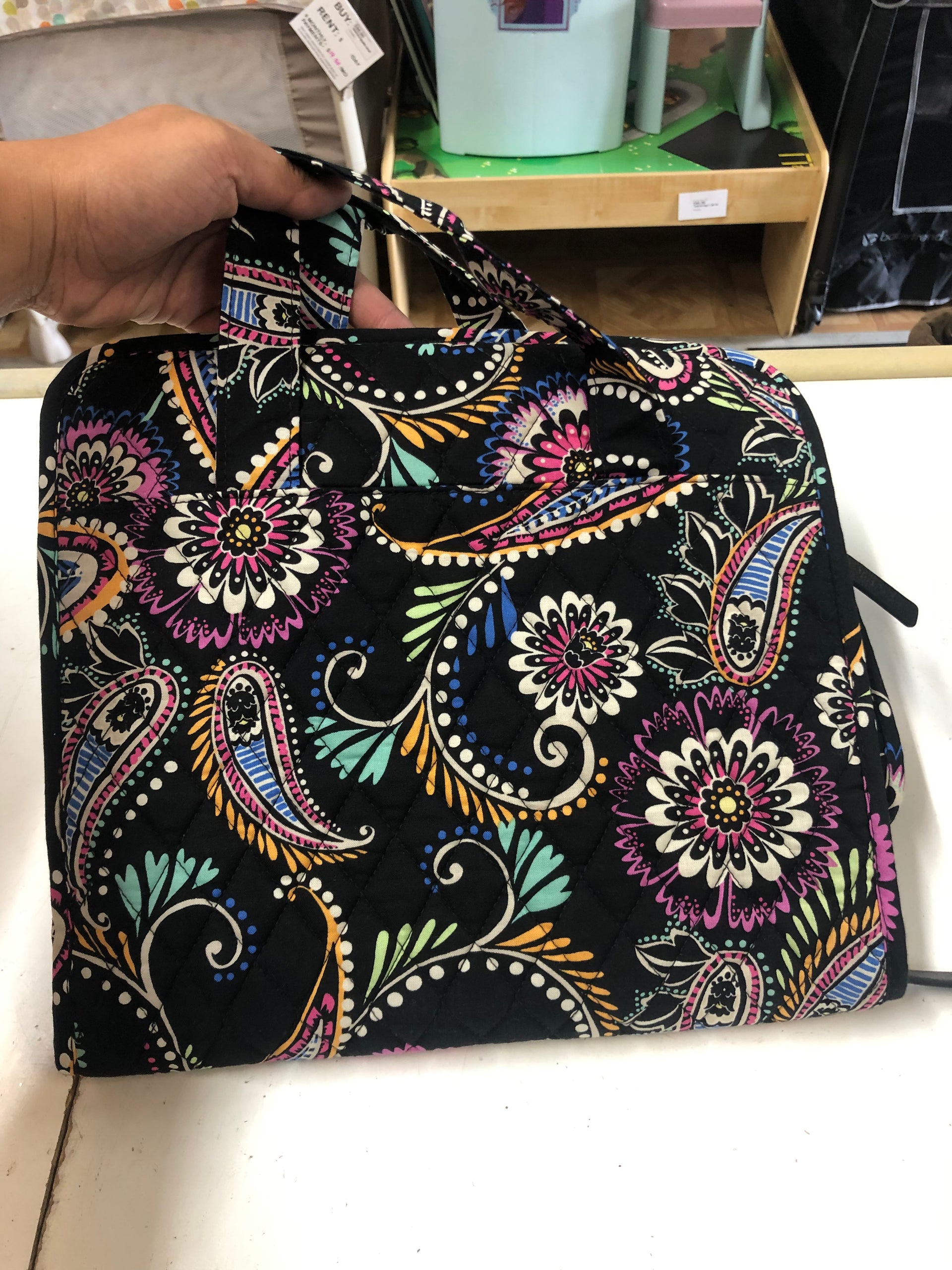 Vera bradley toiletries discount bag