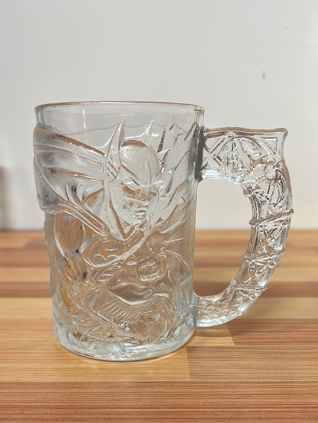 1995 Mcdonald's DC Batman Forever BATMAN Glass Mug