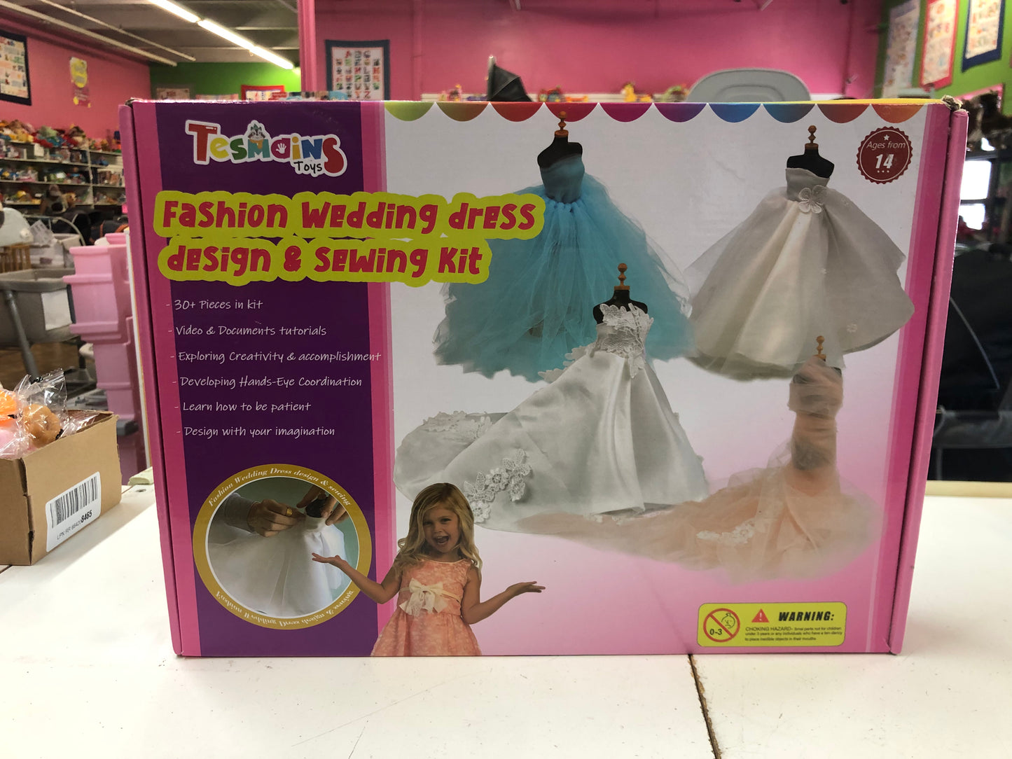 New Tesmains Fashion Wedding Dress Sewing Kit