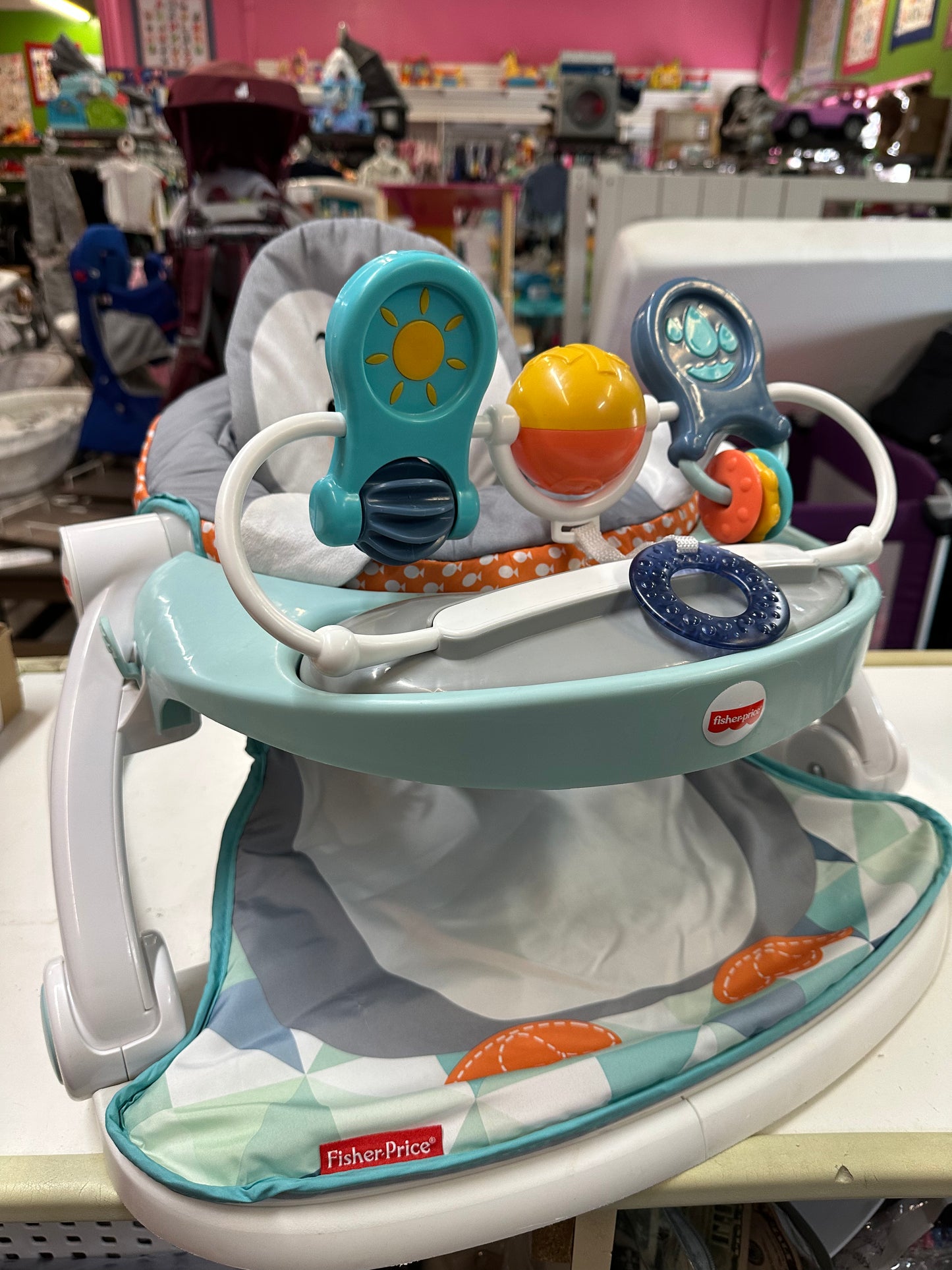 Fisher Price Sit Me Up, Penguin/Tray