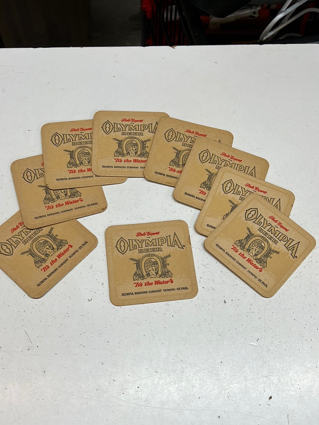1950-1960 Olympia Beer Coasters 8pk