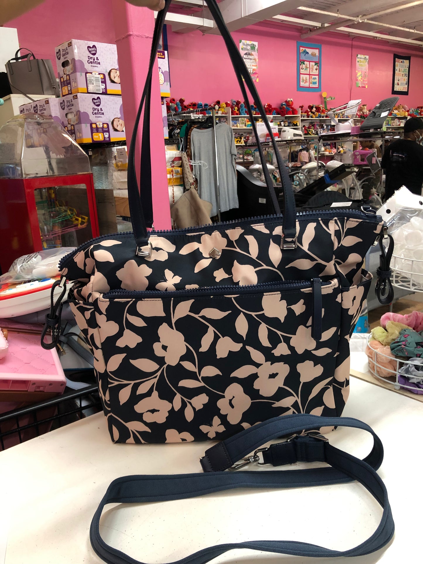 Kate spade top diaper backpack