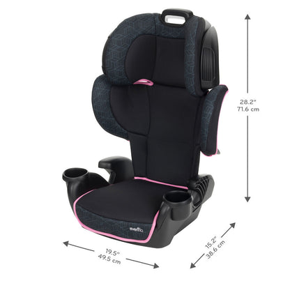 New Evenflo GoTime LX Booster Car Seat