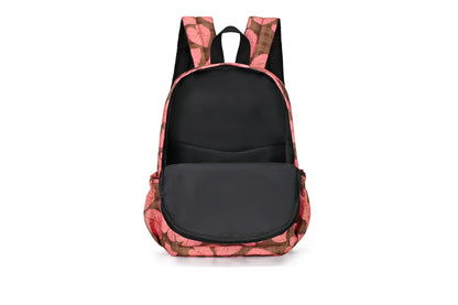 New Keiki Dept Mini Backpack, Pink Palaka