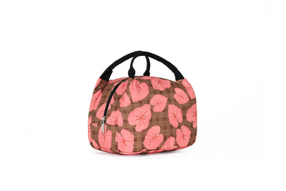 New Keiki Dept Lunch Bag, Pink Palaka Kalo