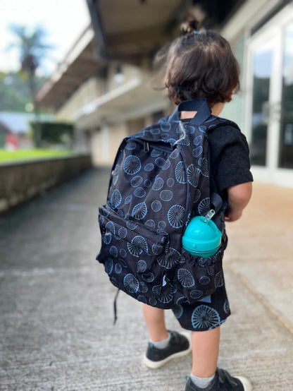 New Keiki Dept Mini Backpack, Black Opihi