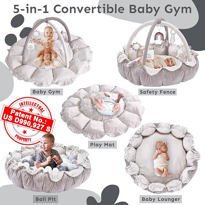 New 5-in-1 Play Gym
