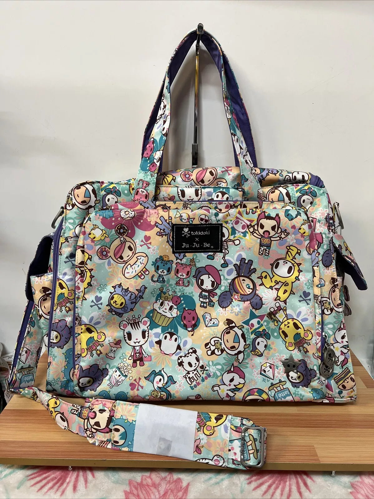 NEW Tokidoki JuJuBe Be Prepared Perky Toki Diaper Duffle Bag