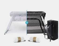 Guava Lotus Travel Crib Frame + Bassinet Kit