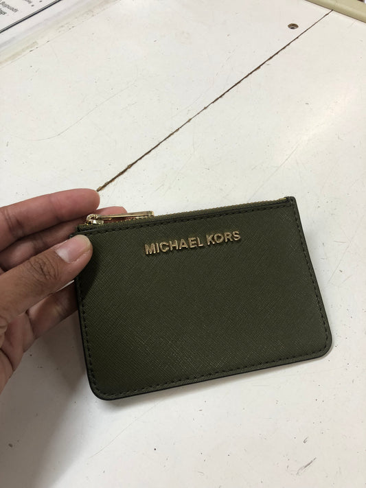 Michael Kors Card Wallet, Green