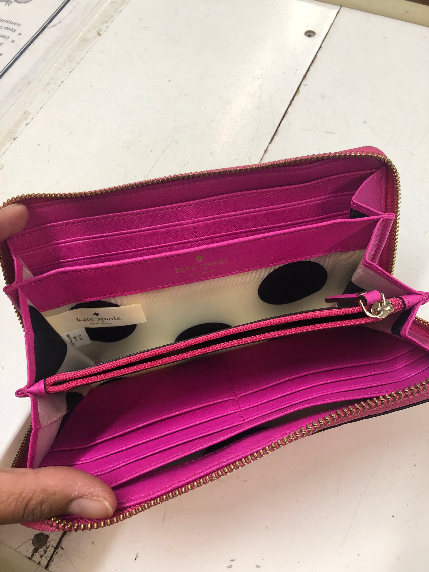 Kate Spade Wallet, Hot Pink
