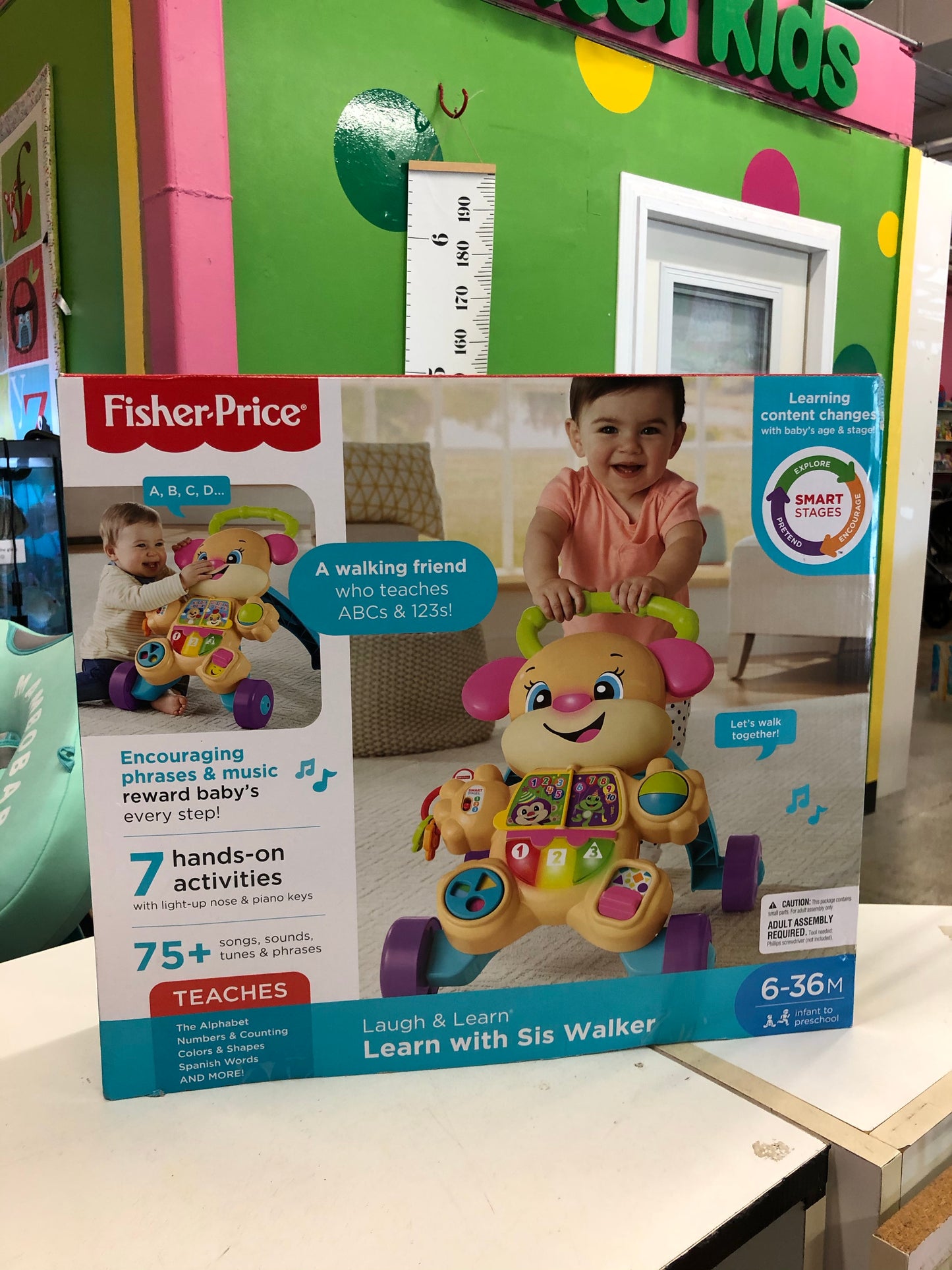 New Fisher Price Learn With Sis Walker