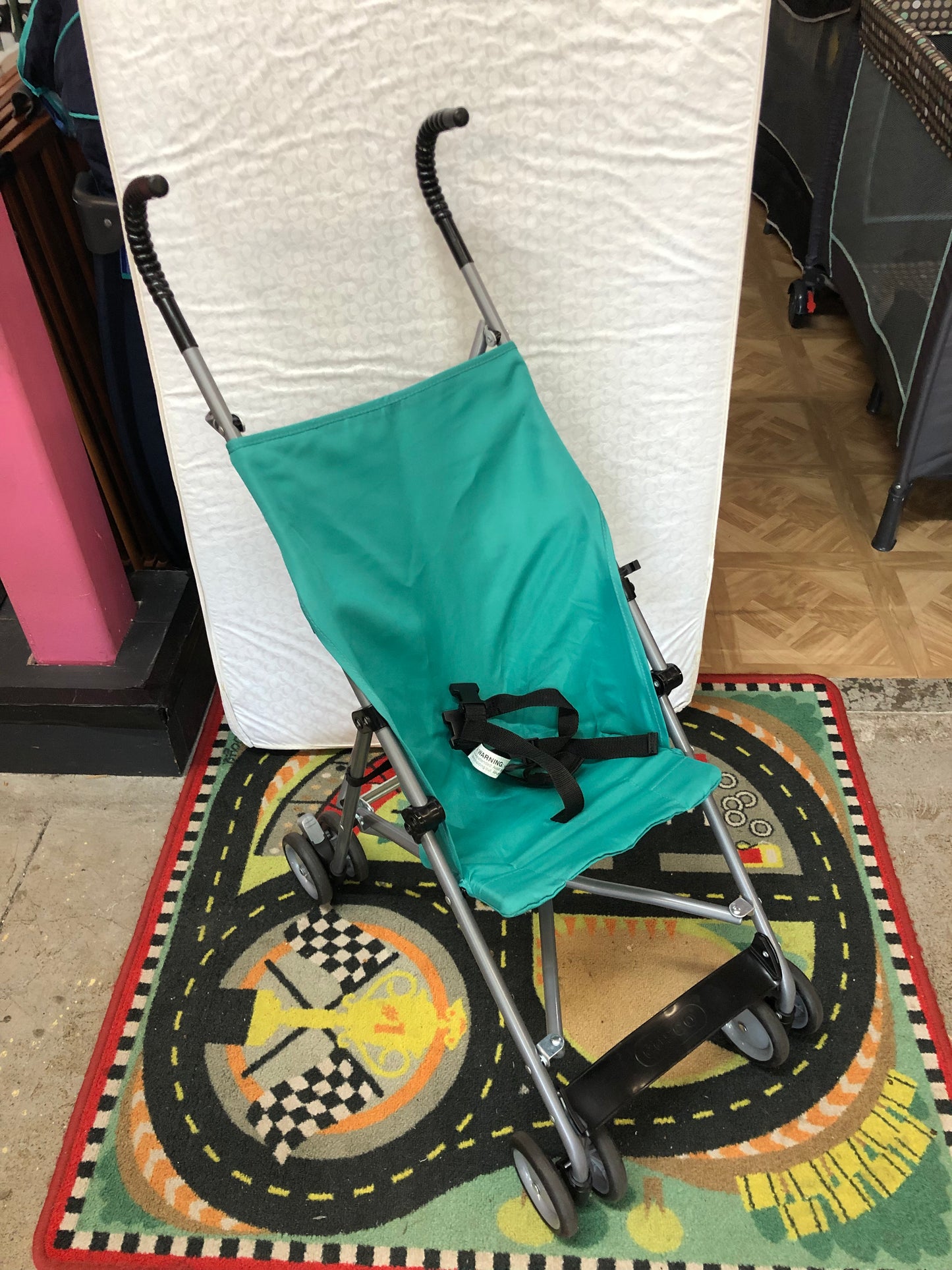Cosco Umbrella Single Stroller, Teal